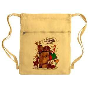  Messenger Bag Sack Pack Yellow Santa Claus I Told You The 