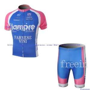  2010 lampre short sleeve cycling jerseys and shorts set 