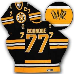  Ray Bourque Boston Bruins Autographed/Hand Signed 80S 