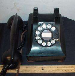 VINTAGE WESTERN ELECTRIC 302 Dial Telephone Art Deco  