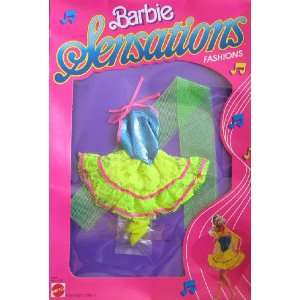  Barbie Sensations Fashions (1987 Mattel Hawthorne) Toys & Games