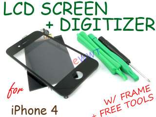   for iPhone 4 4G Original LCD Screen w/ Digitizer Black + Tool ZVZLS83