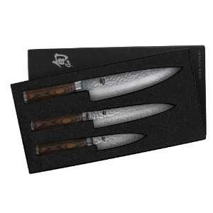  Shun TDMS0300 Premier Knife Starter Set, 3 Piece Kitchen 