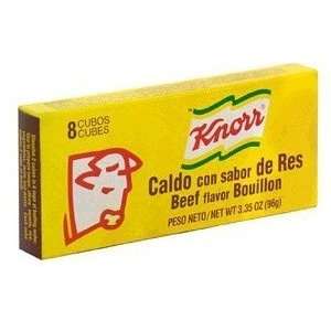Knorr Boullion, Cubes, Beef Flavor 8 Count Boxes (Pack of 4)  