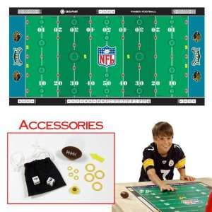    NFLR Licensed Finger FootballT Game Mat   Jaguars Toys & Games