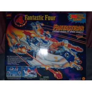   Fantastic Four Fantasticar Cosmic Modular Space Vehicle Toys & Games