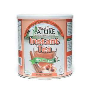   Instant Tea Mix Hot and Cold Peach Flavor