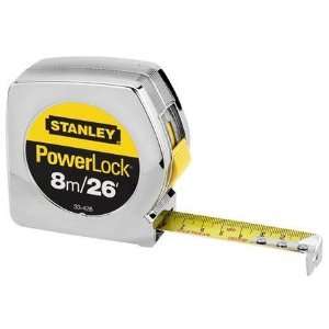 com 4 Pack Stanley 33 428 8m/26 x 1 PowerLock Classic Tape Measure 