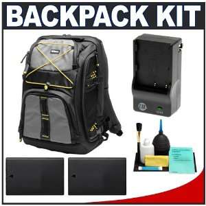  Nikon Digital SLR Camera & Laptop Backpack + (2x) EN EL9 
