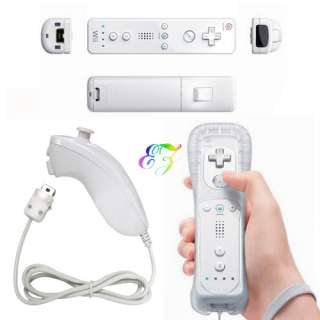 New Remote Nunchuck Controller for Nintendo Wii Console  
