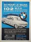 1965 65 BMW 1800 B M W ORIGINAL Vintage Ad