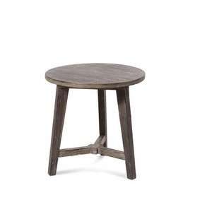    Bassett Mirror Cotswold Round End Table (Brown) Furniture & Decor