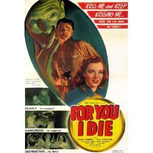  For You I Die (1947) 27 x 40 Movie Poster Style A