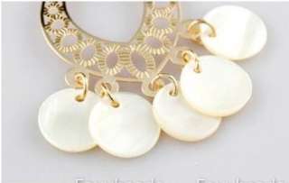   BOHO Shell Dangle Teardrop Earrings Korean Style Jewelry  