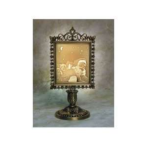  Night Before Christmas Lithophane Victorian Stand