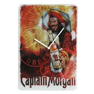    Captain Morgan Breakthrough Label Glass Clock