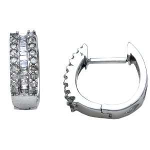  10K White Gold 0.28cttw Breathtaking Classic Channel and 