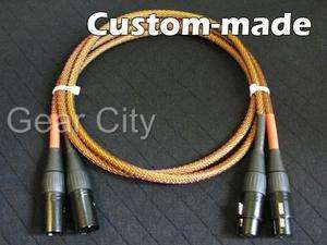 1M 3FT XLR Balanced Audio OFC Cable Gold Plug Male Female Amplifier Hi 