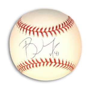 Brett Myers Baseball Autographed