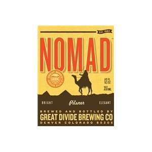  Great Divide Brewing Co. Nomad Pilsner   6 Pack   12 oz 