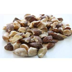 Roasted and Chopped Almonds 5LB Bag Bulk  Grocery 