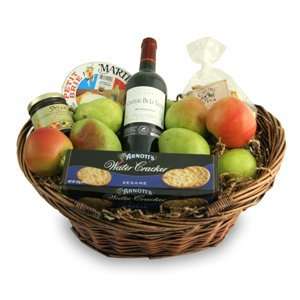 Brie & Bordeaux Gift Basket  Grocery & Gourmet Food