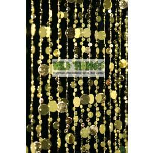  Bubbles Gold Beaded Curtain