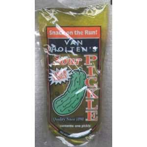    Van Holtens Pickle In A Pouch Large Sour Pickles 