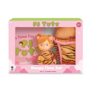  Manhattan Toy PJ Tots Kylee Kitty Snuggly and Book Toys 