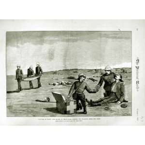    1882 WAR EGYPT BATTLE TEL EL KEBIR WOUNDED SOLDIERS