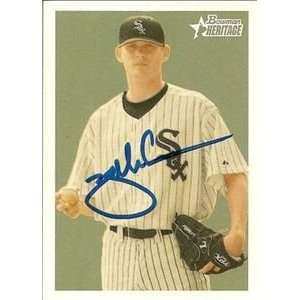  Kyle McCulloch Signed White Sox 06 Bowman Heritage Card 
