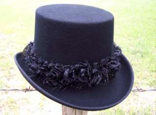 QUALITY* LADIES Elegant VICTORIAN Formal Dress Top Hat  