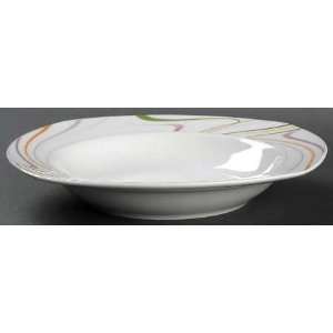Tabletops Unlimited Sicily Rim Soup Bowl, Fine China Dinnerware 