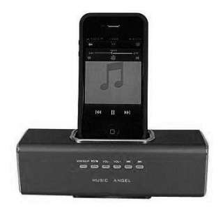   portable music angel speaker for iphone ipod mobile phone pc u disk sd
