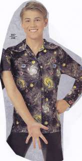 Cosmic Boys Mens Shirt Dancewear Costumes $9.99 Special  