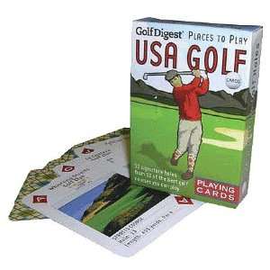  USA Golf Playing Cards Toys & Games