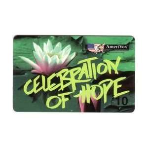  Collectible Phone Card $10. Celebration Of Hope & Water 