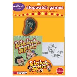  Lets Party By Hallmark Lickity Split Party Game 