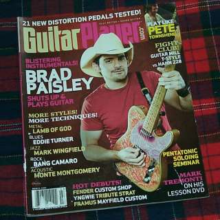 Guitar Player Magazine Brad Paisley  