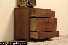 hand made of solid oak in sweden about 1820 this country chest of 