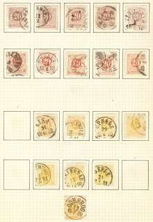 SWEDEN SPECIALIZED RINGTYPE COLLECTION used   735 on pages  