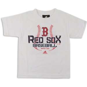  Boston Red Sox White Youth Swift Sweep T Shirt