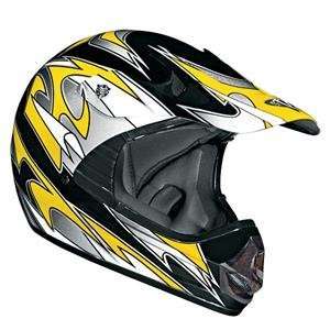  Vega Mojave Graphic Helmet   Small/Yellow Automotive