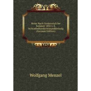   (German Edition) (9785877117815) Wolfgang Menzel Books