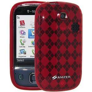  New Amzer Luxe Argyle Skin Case Red For T Mobile Tap Extra 
