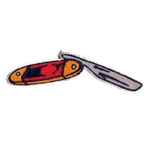  Patch   3 Switchblade Pocket Knife RARE Arts, Crafts & Sewing