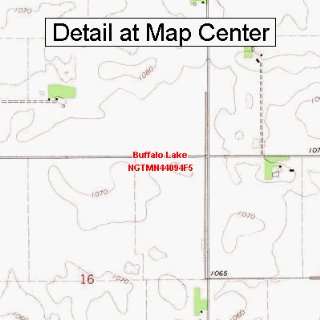   Map   Buffalo Lake, Minnesota (Folded/Waterproof)