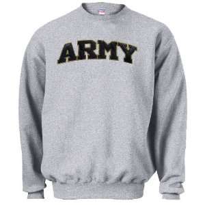 Army Black Knights Grey Embroidered Collegiate Crewneck Champion 