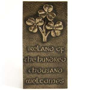  100 Thousand Welcomes Irish Cold Cast Bronze Ornament 