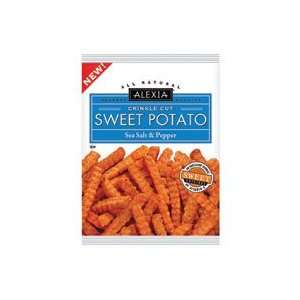 Alexia Sweet Potato Crinkles Cuts Salt and Pepper, 20 Oz (Pack of 12)